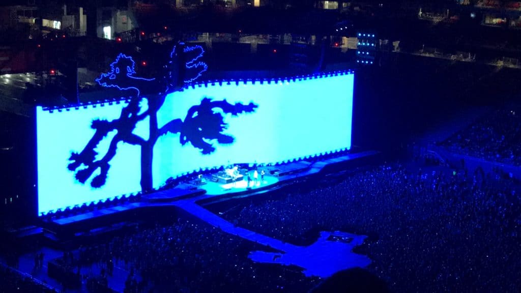 U2, concert, joshua, tree, blue, Bono, Edge