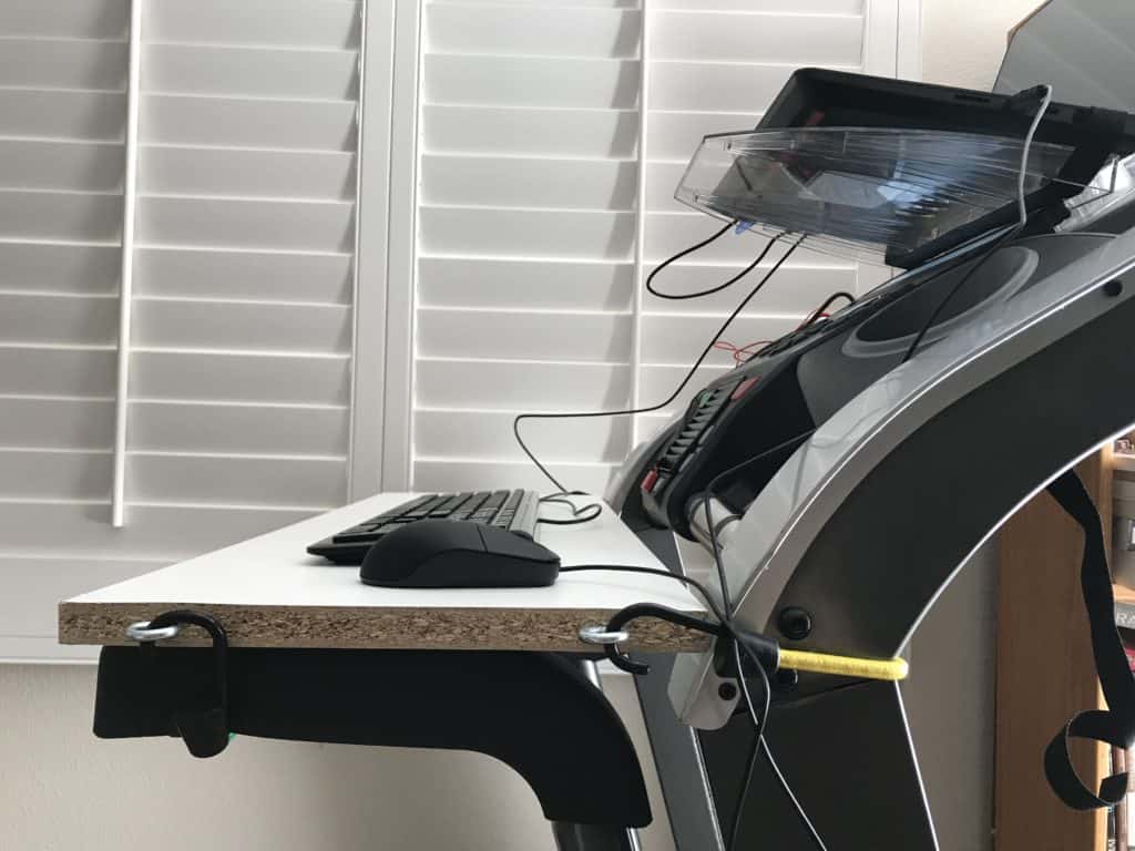 DIY Treadmill Desk