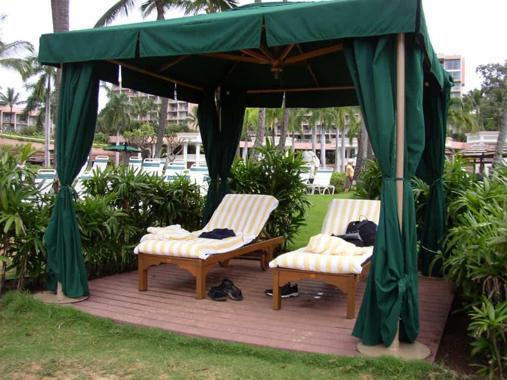 Kauai Marriott - cabana