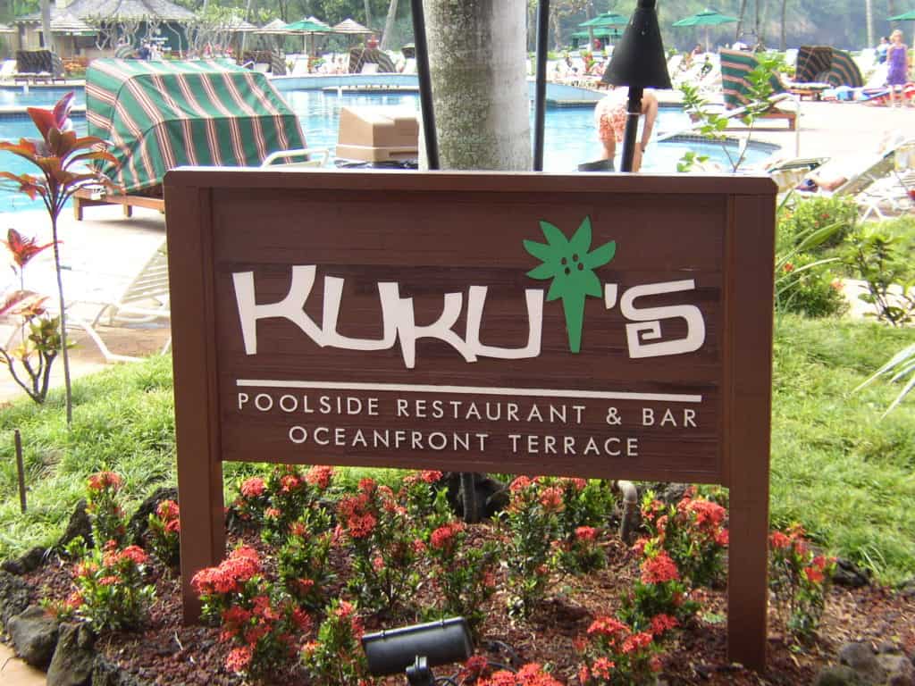 Kauai Marriott - Kukui's breakfast buffet