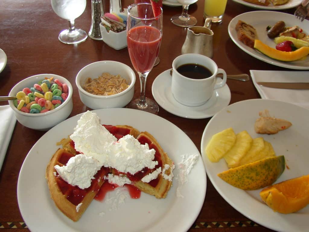 Kauai Marriott Breakfast Buffet