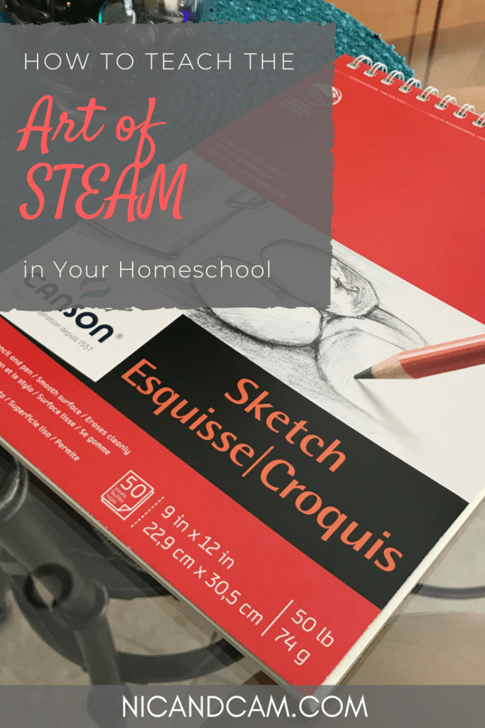 Pinterest - How to Teach the Art of STEAM in Your Homeschool