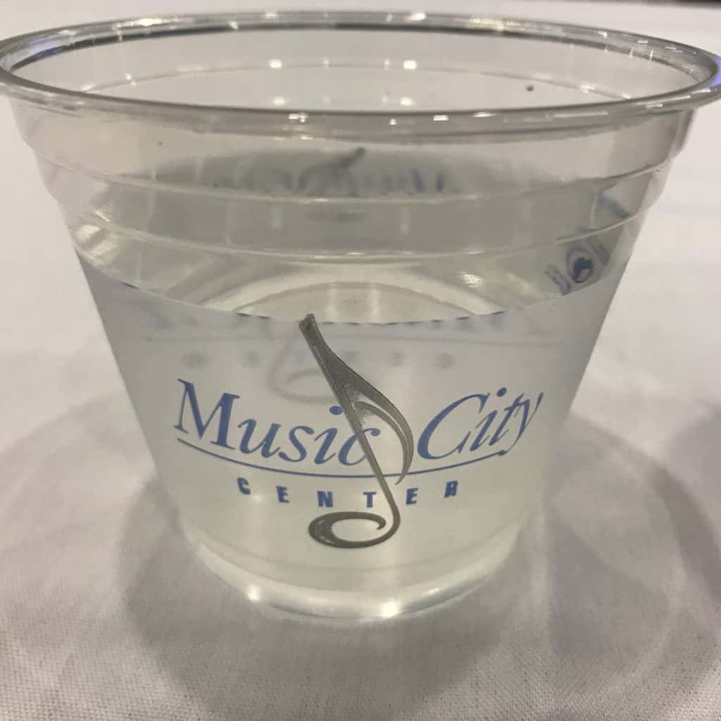 Nashville Music City Center - Cup